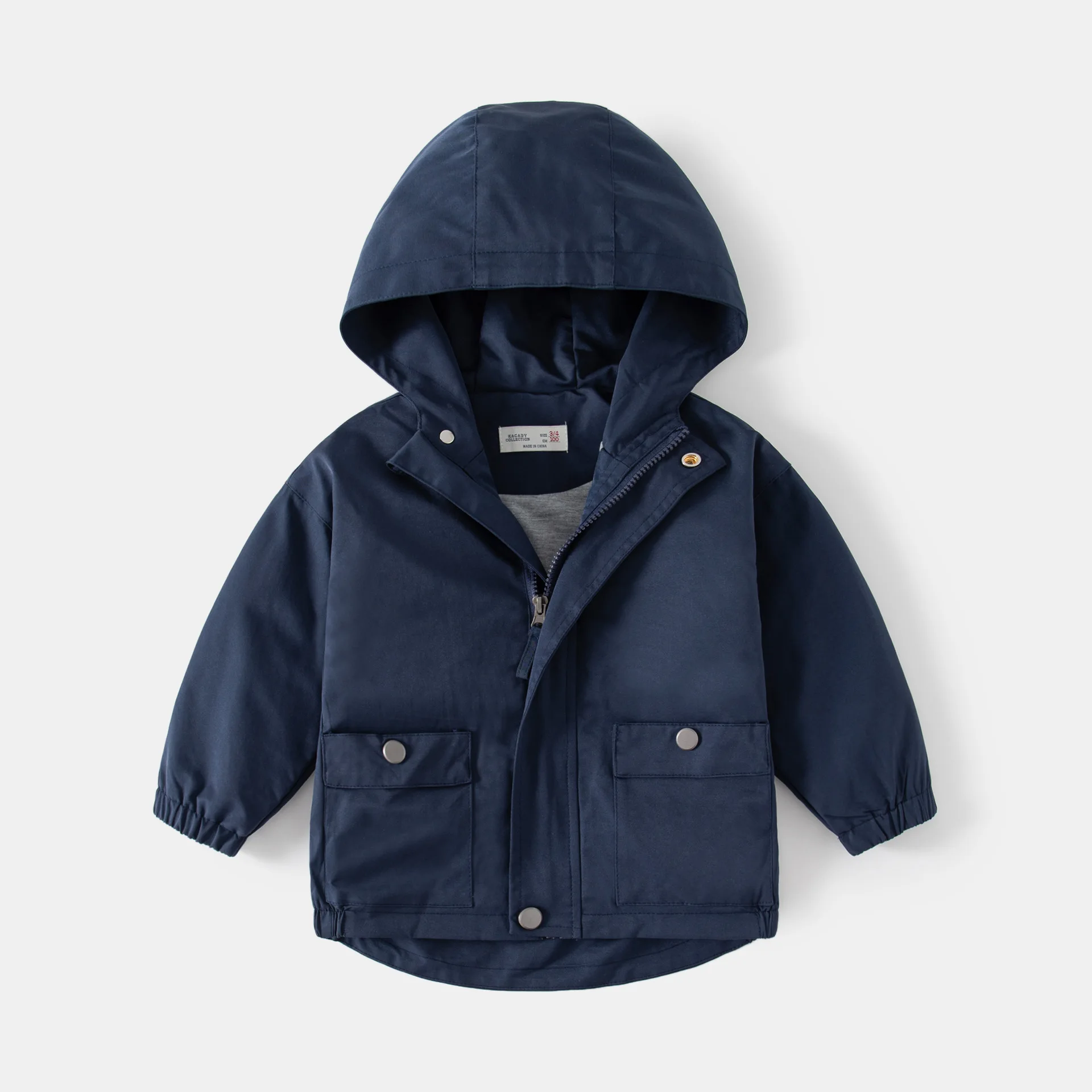 Spring AutumnJacket For Baby Boys Simple British Style Hooded Children Jacket es - £114.87 GBP