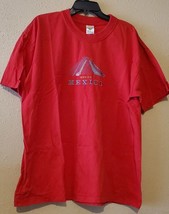 Vintage Tee Mexico Merida PYRAMID CHICHEN ITZA Embroidered Red T Shirt s... - £15.68 GBP