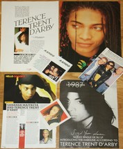TERENCE TRENT D&#39;ARBY 1980s/90s magazine articles clippings lot photos - £4.22 GBP