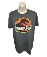 Jurassic Park Womens Medium Gray TShirt - $371.72 MXN