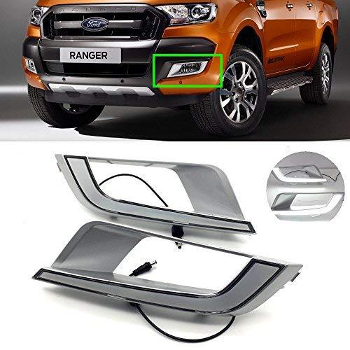 AupTech Car LED Daytime Running Lights Front Bumper White DRL Kit for Fo... - $99.97