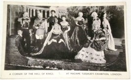 RPPC Hall of Kings Madame Tussaud Exhibition Postcard - £2.36 GBP