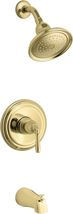 Kohler TS396-4G-PB Devonshire Rite-Temp Shower Trim Kit - Polished Brass - £47.88 GBP