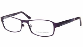 New Prodesign Denmark 1242 c.3921 Aubergine Eyeglasses Frame 52-15-130 B31 Japan - £57.17 GBP