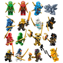 16Pcs Season of 17 Ninja Minifigure Beatrix Queen Lupton Ras Sora Mini B... - $40.26 CAD