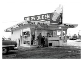 Vintage Dairy Queen Burger Joint Milkshakes Sundaes 5X7 Photo - £6.66 GBP