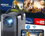 4K Supported Mini Projector, Etoe D2 Evo Android 9.0 Projector, Video Pr... - $181.98