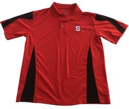 NC State Wolfpack Polo Mens Medium Collegiate Shirt Pro Edge - £14.68 GBP