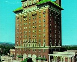 Asheville NC  Battery Park Hotel Street View Cars UNP Vtg Chrome Postcar... - $3.91