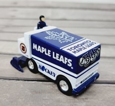 Vtg Toronto Maple Leafs Zamboni 1995 White Rose Collectible Diecast Toy Nhl Blue - £14.47 GBP