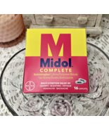 Midol Complete, Menstrual Period Symptoms Relief Caplets, 16 Count Box - £6.28 GBP