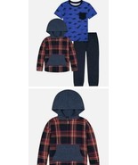 Andy & Evan ~ Three (3) Piece ~ Kids Hooded Flannel Set ~ Red Dino ~ Siz... - €25,83 EUR Andy & Evan ~ Three (3) Piece ~ Kids Hooded Flannel Set ~ Red Dino ~ Siz... - €25,83 EUR