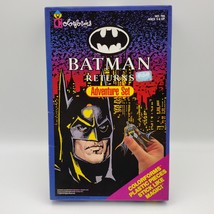 Vintage Batman Returns Adventure Set Colorforms 1992 No. 749 Catwoman Penguin - $14.84