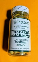 Chaparro Amargo 75 Caps †  Chaparro Amargoso Natural Caps MEX - $10.67