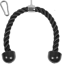 Yes4All Deluxe Tricep Rope Cable Attachment, 27 &amp; 36 Inch with 4 Colors,... - $17.35