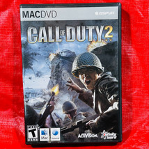 Call Of Duty 2 Video Game Computer MACDVD-ROM Manual &amp; Key - £9.44 GBP