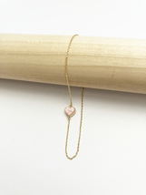 Candy Heart Bracelet in Pink Mother of Pearl - £27.91 GBP