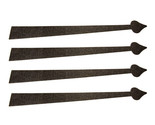 Garage Door Magnetic Strap Hinge 24″ Black Flexible Material Embossed De... - $26.95