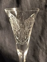 Waterford Crystal Millennium Happiness Bow Champagne Toasting Flute Rim Chip - £15.56 GBP