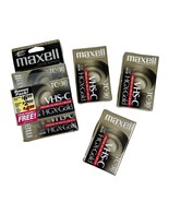 Maxell VHS-C Premium High Grade HGX-Gold TC-30 Camcorder Tape Lot of 6 - $369.05 MXN
