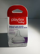 Playtex baby nurser bottle nipple medium flow breast-like baby bottle nipple - £18.10 GBP