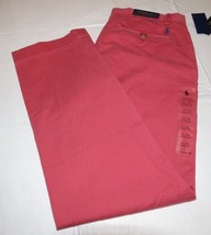 Mens Polo Ralph Lauren 30 X 30 Classic Fit Chino Pant Nantkt Red pants 2... - £38.32 GBP