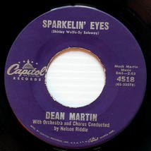 Dean Martin - Sparkelin&#39; Eyes / Tu Sei Bella, Signorina [7&quot; 45 rpm Single] - £6.37 GBP