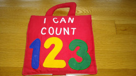 I Can Count 1, 2, 3! Fabric Book - $8.00