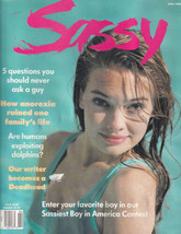 SASSY magazine April 1990 Jason Priestley Johnny Depp &#39;Cry Baby&#39; Ad - £21.93 GBP