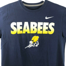 Seabees US Navy Construction Battalion Nike M T-Shirt sz Medium Mens Reg... - $24.05