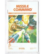 Atari Missile Command Instruction Manual ONLY - $284.25 MXN