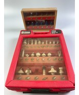 LIFETIME CARBIDE &amp; Hickory Carbide Tip Router Bit Set, 34 Pieces total - $32.36