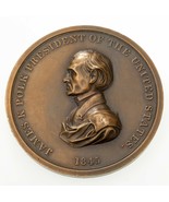 1845 James K. Polk Peace Medal, Very Rare! - $1,085.27 CAD