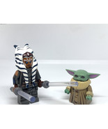 Hgift Ahsoka Tano and Grogu Minifigures Star Wars Jedi The Mandalorian B... - €7,73 EUR