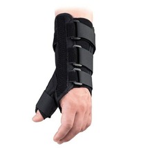 Breg Classic Wrist Brace with Thumb Spica (Left Wrist, X-Small) - £27.53 GBP