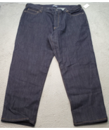 Lands&#39; End Square Rigger Jeans Men 44 Blue Denim Traditional Fit Coupe C... - €29,29 EUR