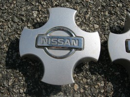Genuine 2000 2001 Nissan Altima GXE GLE Center Caps Hubcaps For 16&quot; Wheel - £36.54 GBP