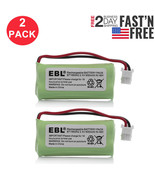 2X 600Mah Home Phone Battery For At&amp;T Vtech Bt166342 Bt266342 Bt183342 B... - £12.70 GBP