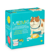Messy Mutts Dog Bowl and Lid Set 6 Cup 6 Pack - £42.68 GBP