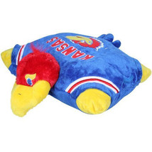 Kansas Jayhawks Large 18&quot; Mascot Pillow Pet - NCAA - $27.15