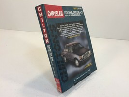 1981-1995 Chilton&#39;s Chrysler Front Wheel Drive Cars Repair Manual 20382 - $19.99