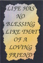 12 Love Note Any Occasion Greeting Cards 2002C Blessing Loving Friendship Saying - £14.47 GBP