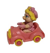 Miss Piggy Pink Muppet Babies McDonalds 1986 Happy Meal Toy Car - $9.89