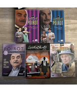 Agatha Christie POIROT 9 DVDs + Miss Marple  3 DVDs + Agatha Christie Ho... - £16.98 GBP