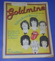 THE ROLLING STONES GOLDMINE MAGAZINE VINTAGE 1983 JAGGER - £39.14 GBP