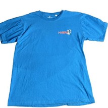 Princess Cruise HAWAII T-Shirt Men&#39;s Medium Blue Shirt Short Sleeve Beac... - $12.01