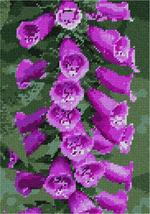 Pepita Needlepoint kit: Thimble Foxglove, 7&quot; x 10&quot; - $50.00+