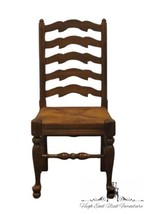 ETHAN ALLEN Royal Charter Ladderback Dining Side Chair w. Rush Seat 16-6001 - £471.35 GBP