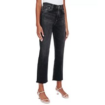 Ag Jeans alexxis straight crop jeans in Shadow Black - size 29 - $128.70