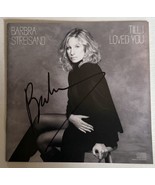 Barbra Streisand Autographed &quot;Till I Loved You&quot; Music CD Cover - $205.78 CAD